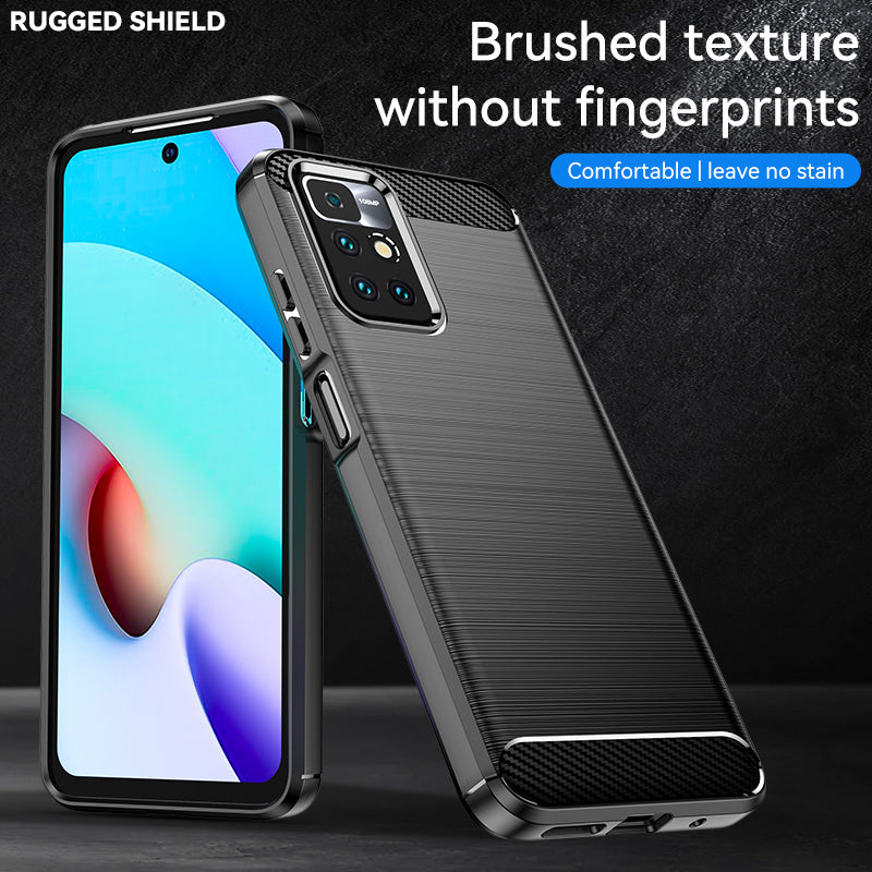 Brushed Silicone Phone Case For Redmi 10
