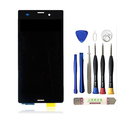 OEM LCD with Digitizer Replacement for Sony Xperia Z3 Black