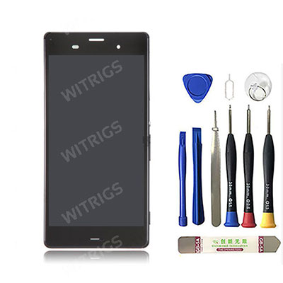 OEM LCD Screen Assembly Replacement for Sony Xperia Z3 Black