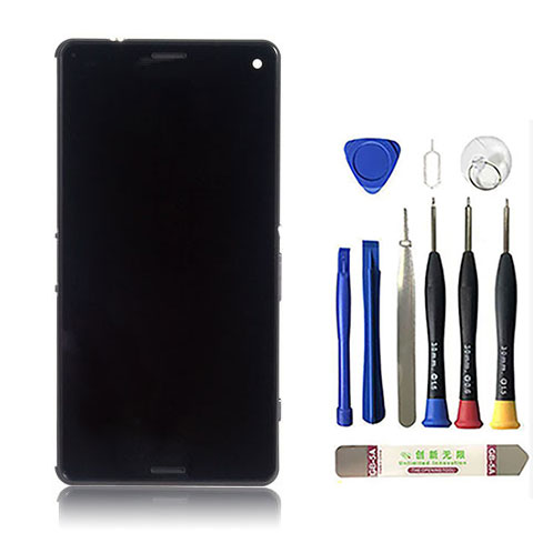 OEM LCD Screen Assembly Replacement for Sony Xperia Z3 Compact Black