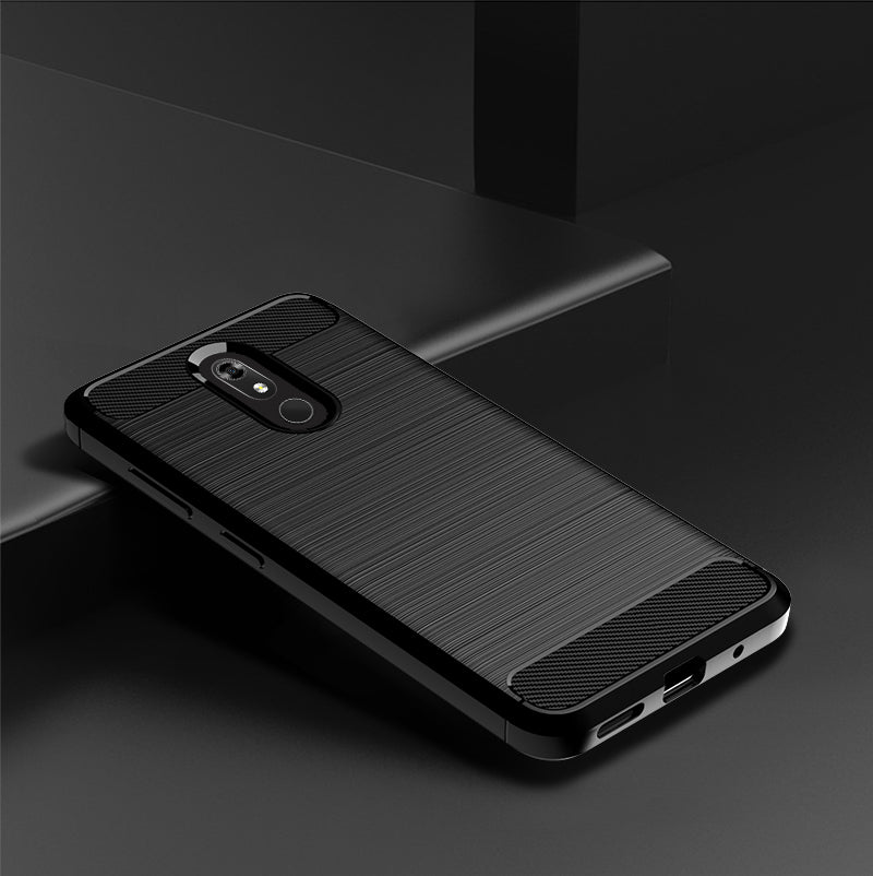 Brushed Silicone Phone Case For Nokia 3.2