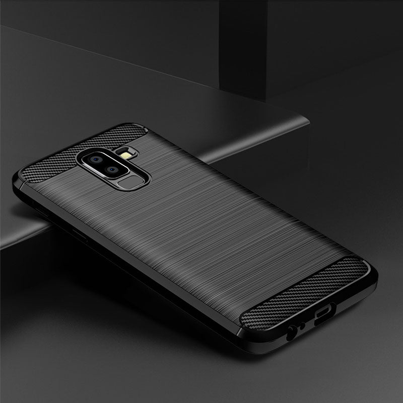 Brushed Silicone Phone Case For Samsung Galaxy One8 2018
