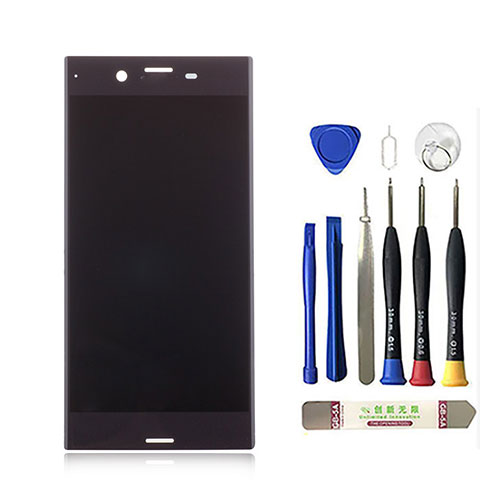 OEM LCD Screen with Digitizer Replacement for Sony Xperia XZ Mineral Black