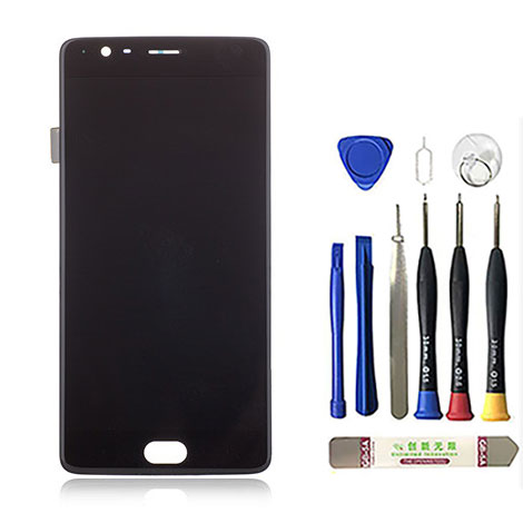 OEM Screen Replacement with Frame for OnePlus 3/3T Black