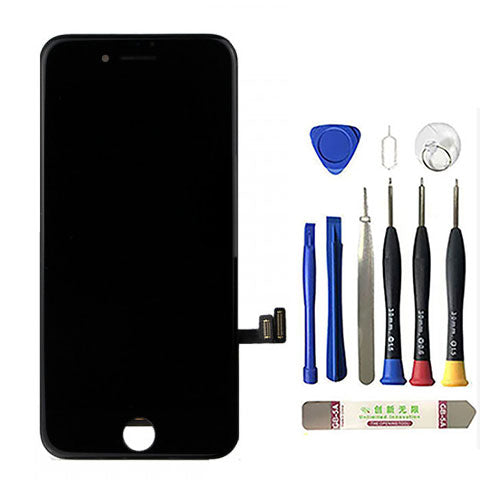 OEM LCD Screen with Digitizer Replacement for iPhone 7 Black