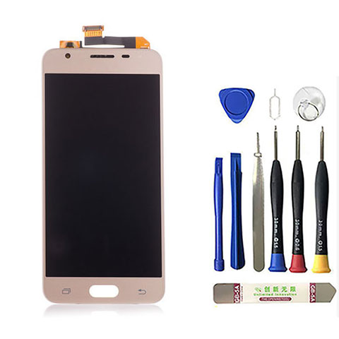 OEM LCD Screen with Digitizer Replacement for Samsung Galaxy J5 Prime Gold