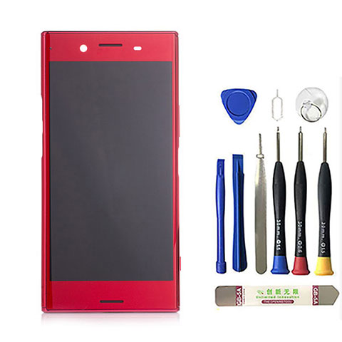 OEM LCD Screen Assembly Replacement for Sony Xperia XZ Premium Rosso