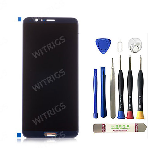 OEM LCD Screen with Digitizer Replacement for Huawei Honor View 10 Navy Blue