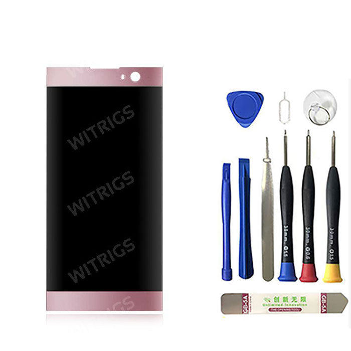 OEM LCD Screen with Digitizer Replacement for Sony Xperia XA2 Pink