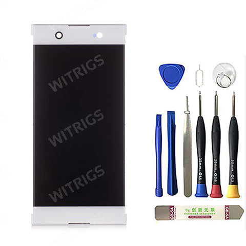 OEM LCD Screen Assembly Replacement for Sony Xperia XA1 Ultra White