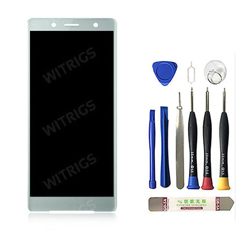 OEM LCD Screen with Digitizer Replacement for Sony Xperia XZ2 Compact Moss Green