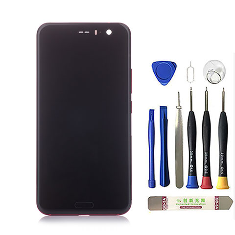 OEM Screen Replacement Assembly for HTC U11 Solar Red