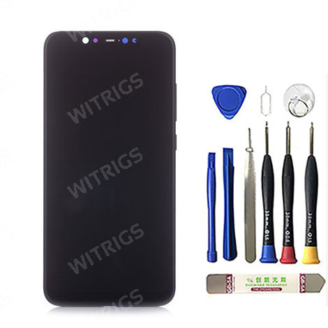 OEM Screen Replacement with Frame for Xiaomi Mi 8 Black