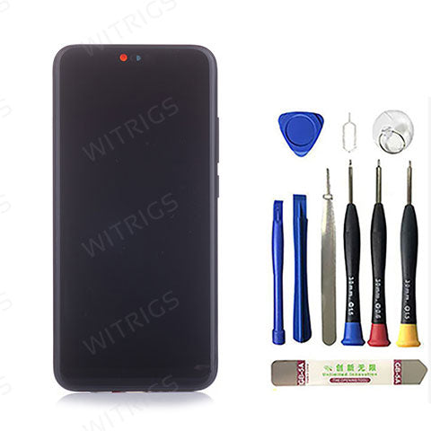 OEM Screen Replacement with Frame for Huawei Honor 10 Midnight Black