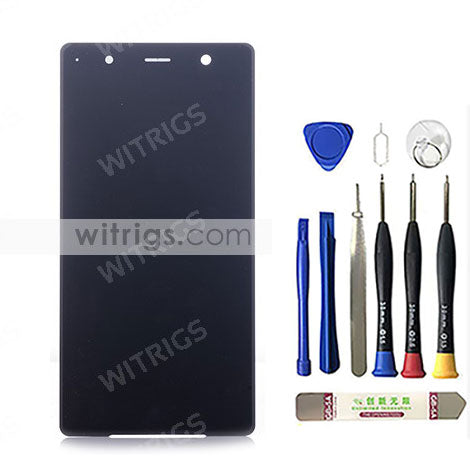 OEM Screen Replacement for Sony Xperia XZ2 Premium Chrome Black