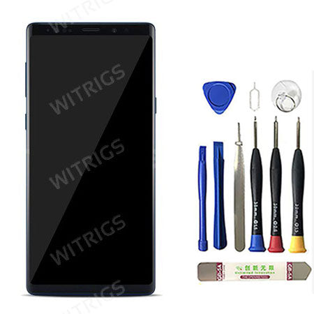 OEM Screen Replacement with Frame for Samsung Galaxy Note 9 Midnight Black