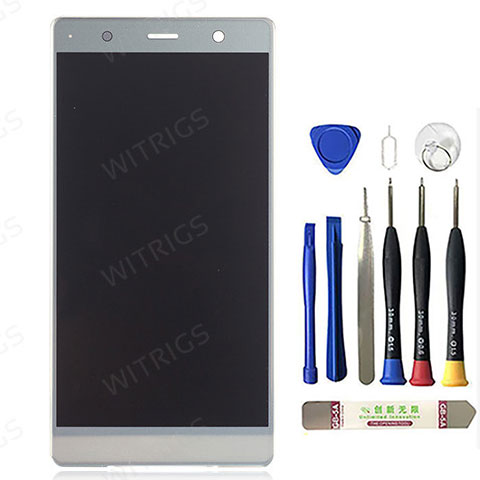 OEM Screen Replacement for Sony Xperia XZ2 Premium Chrome Silver