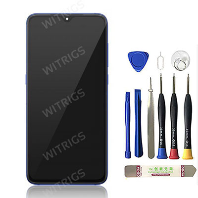 OEM Screen Replacement with Frame for Xiaomi Mi 9 Ocean Blue