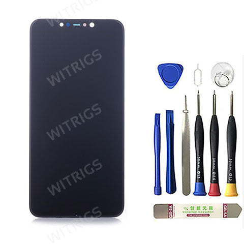 Original Screen Replacement with Frame for Xiaomi Pocophone F1 Graphite Black