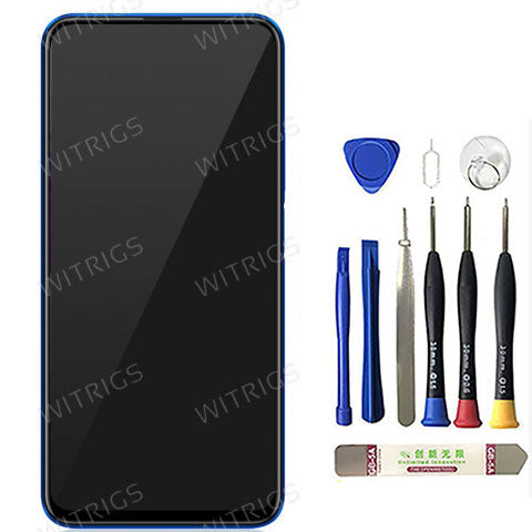 OEM Screen Replacement with Frame for Honor 9X Charm Sea Blue