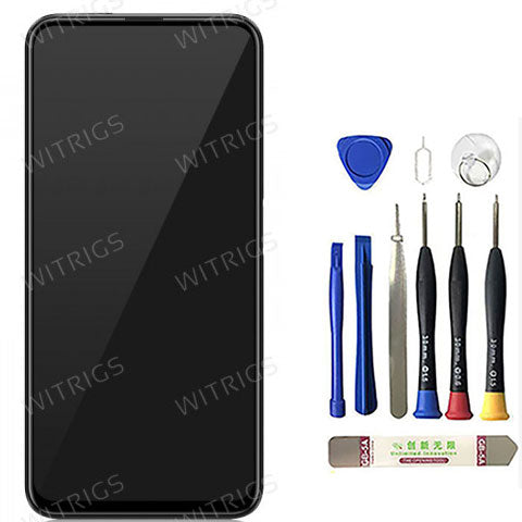 OEM Screen Replacement with Frame for Honor 9X Magic Night Black