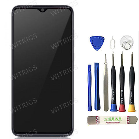 OEM Screen Replacement with Frame for Xiaomi Redmi Note 8 Pro Black