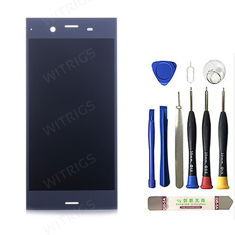 Screen Replacement for Sony Xperia XZ1 Moonlit Blue