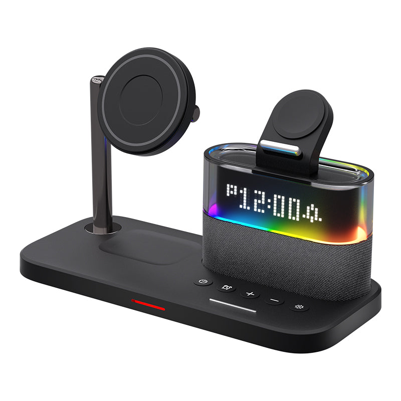15W fast charging station wireless charger five-in-one for iPhone/Appl
