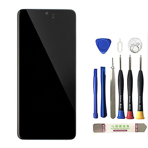 OEM Screen Replacement with Frame for Samsung Galaxy S20 Plus Grey