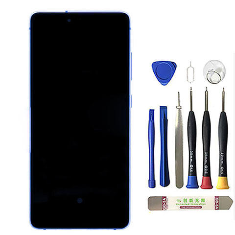 OEM Screen Replacement with Frame for Samsung Galaxy S20 FE Blue