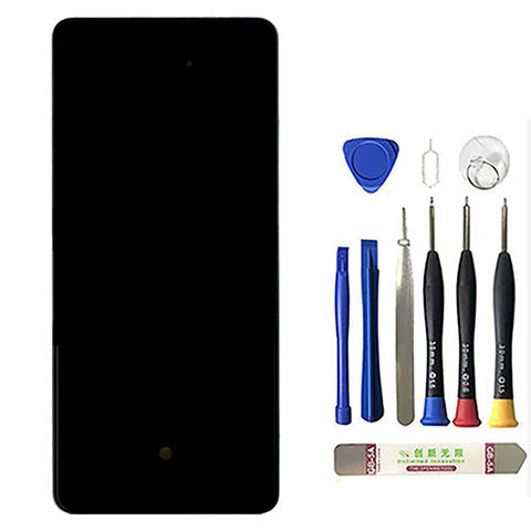 OEM Screen Replacement with Frame for Samsung Galaxy A42 5G Black