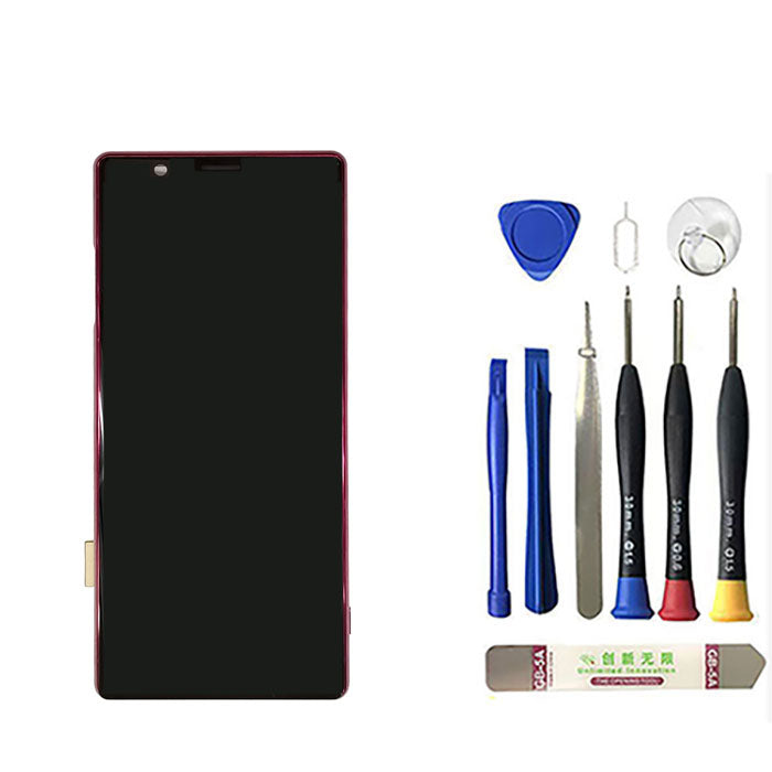 OEM Screen Replacement with Frame for Sony Xperia 5 Red