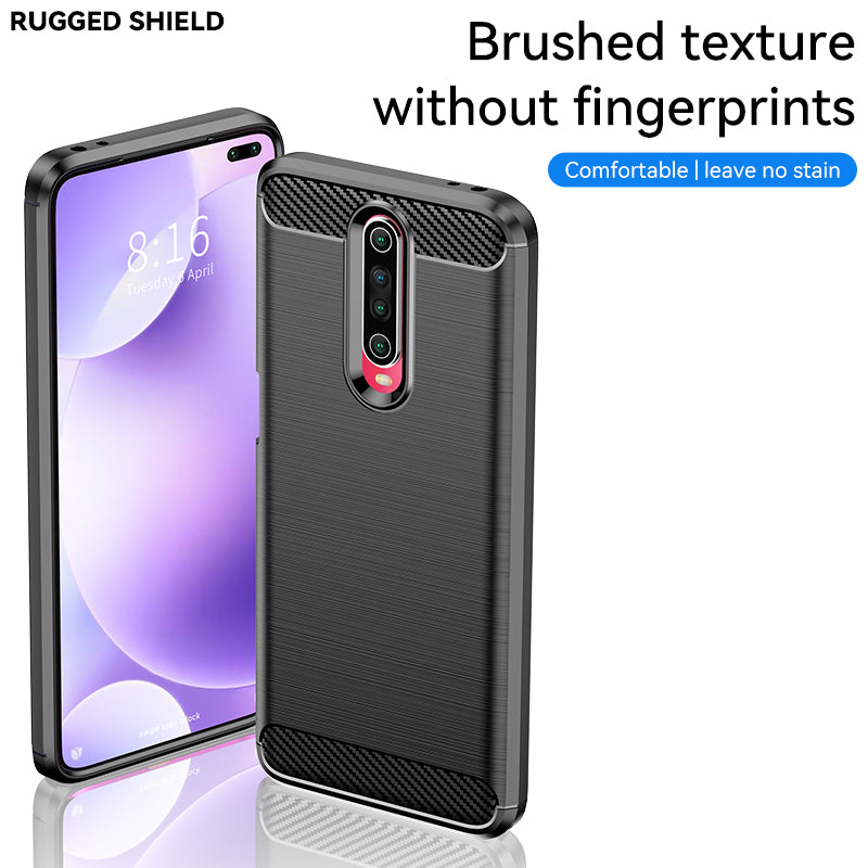 Brushed Silicone Phone Case For Redmi K30