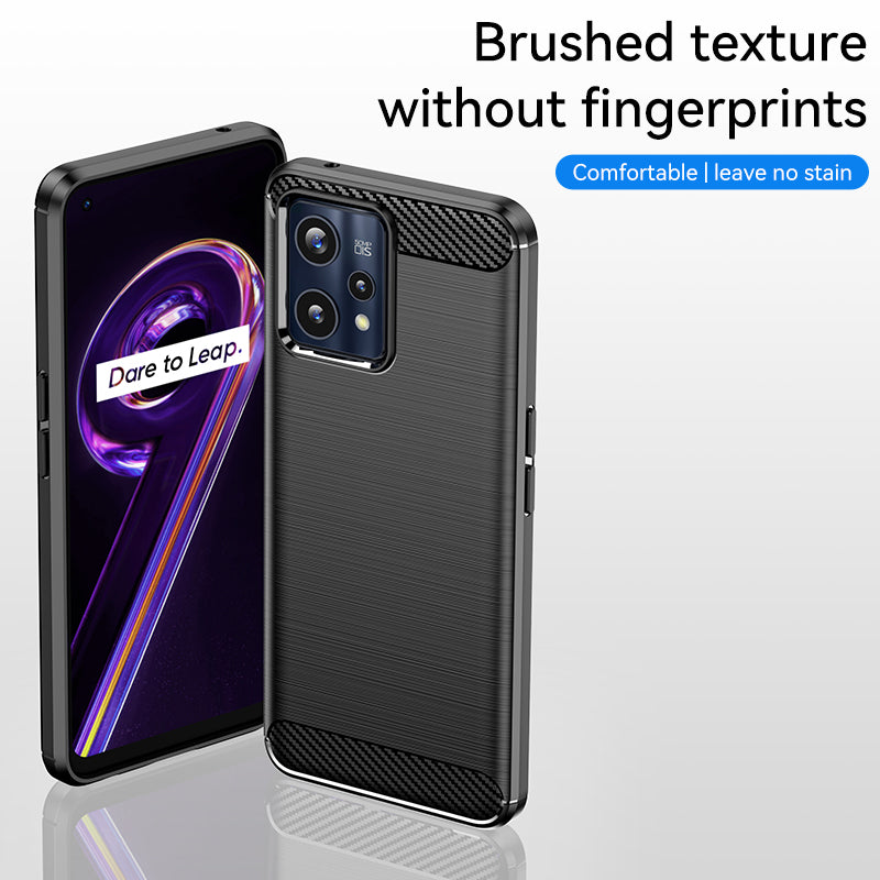 Brushed Silicone Phone Case For Realme 9 Pro+