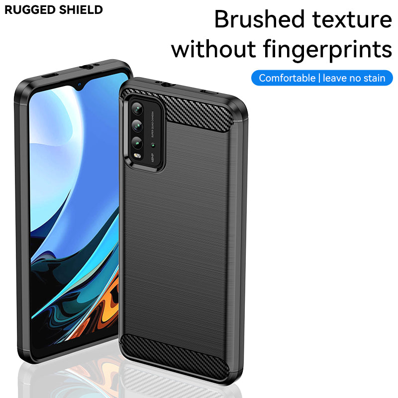 Brushed Silicone Phone Case For Redmi 9 Power