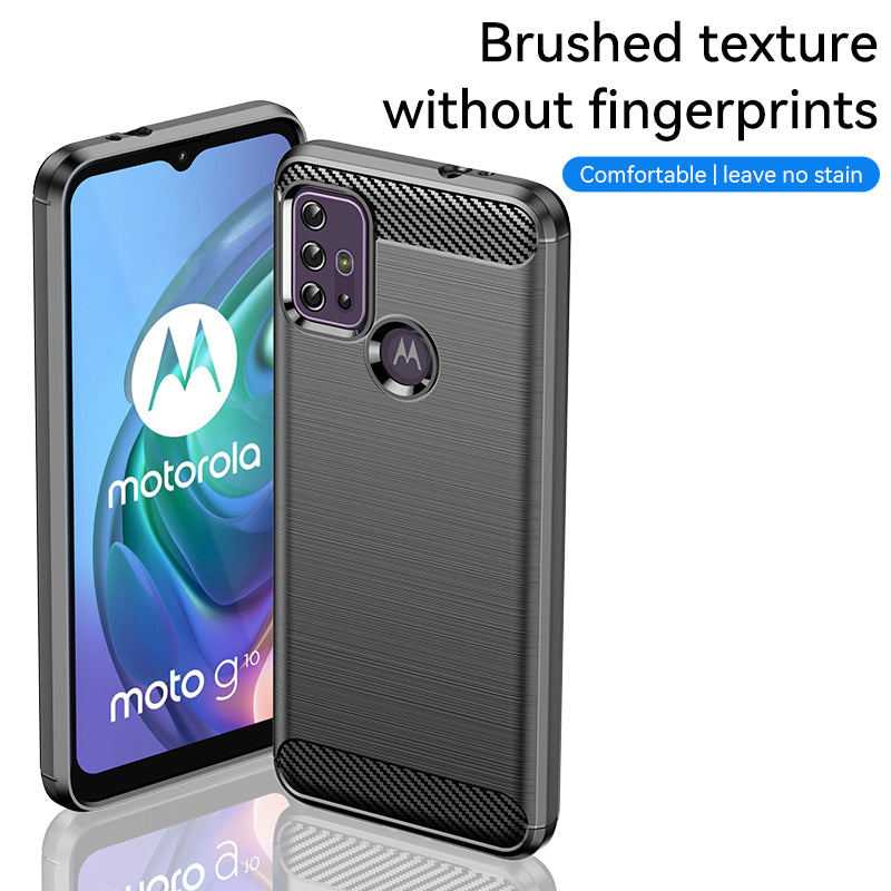 Brushed Silicone Phone Case For Motorola Moto G30