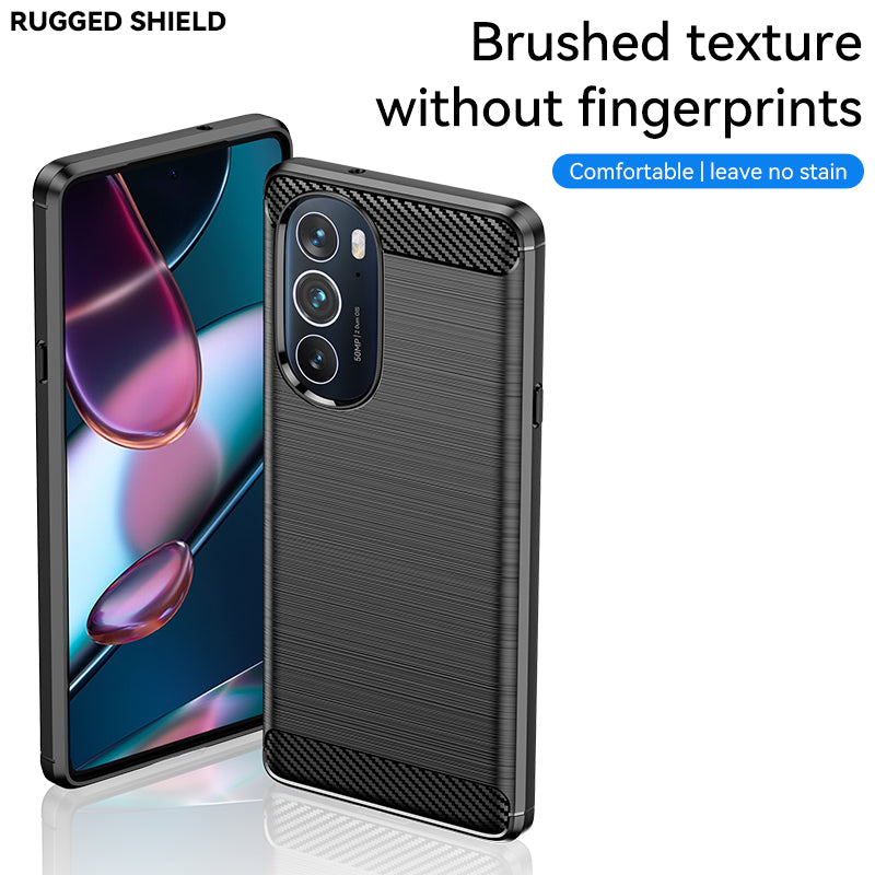 Brushed Silicone Phone Case For Motorola Moto Edge+ 2022