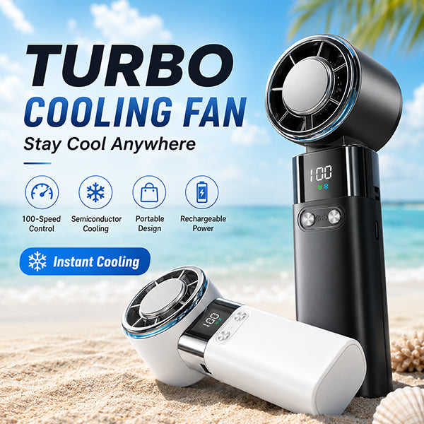 Pocket Size Handheld Neck Fan Foldable Rechargeable Personal Fan for Travel and Office Comfort.