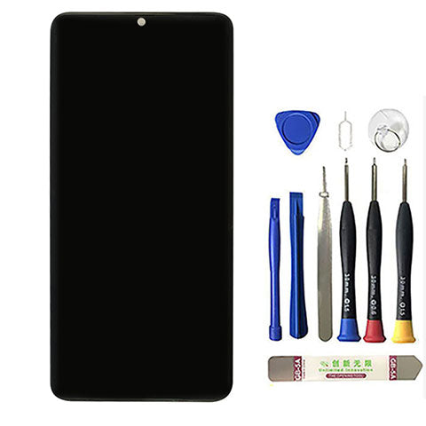 Original Screen Replacement with Frame for Samsung Galaxy A31 Black