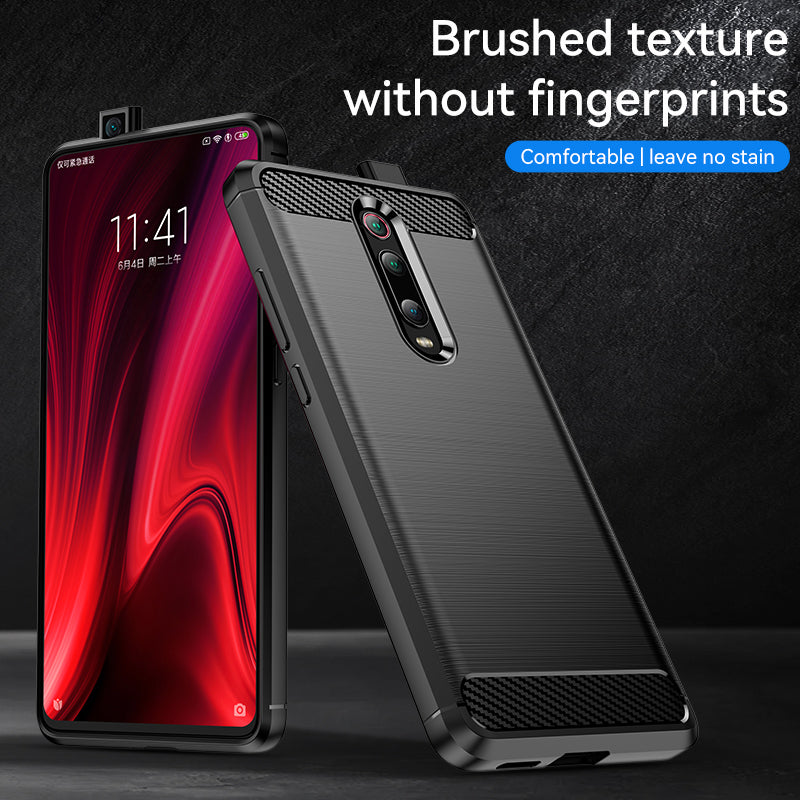 Brushed Silicone Phone Case For Redmi K20
