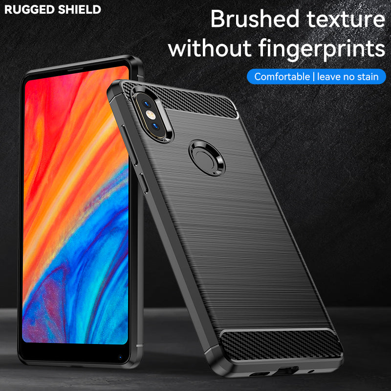 Brushed Silicone Phone Case For Xiaomi Mi Mix 2S