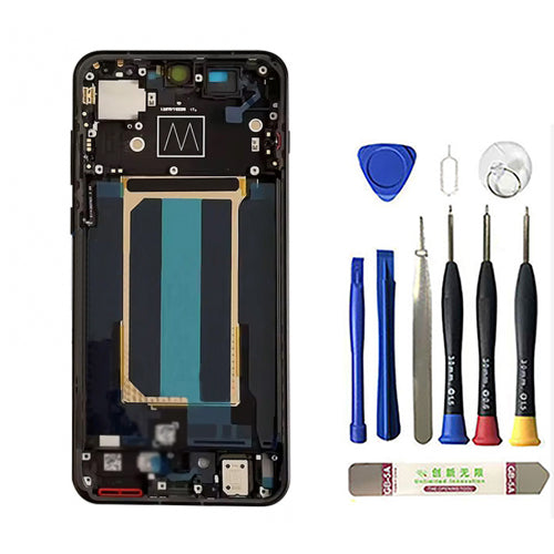 OEM Lcd Screen With Frame Replacement For OnePlus 15R Black