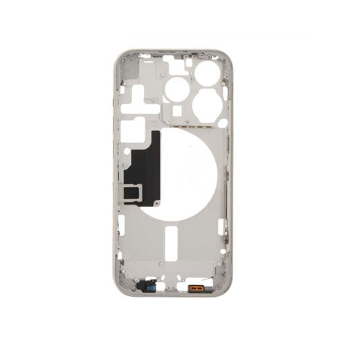 OEM Middle Frame+Side Buttons+Sim Card Tray for iPhone 15 Pro.