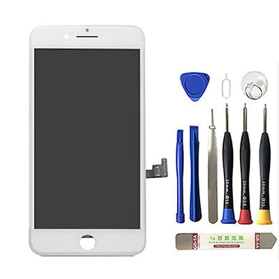 OEM LCD Screen with Digitizer Replacement for iPhone 8 Plus White