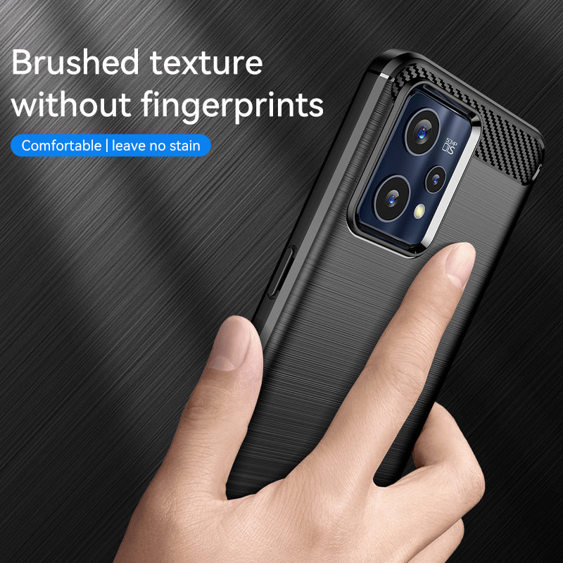 Brushed Silicone Phone Case For Realme 9 Pro+