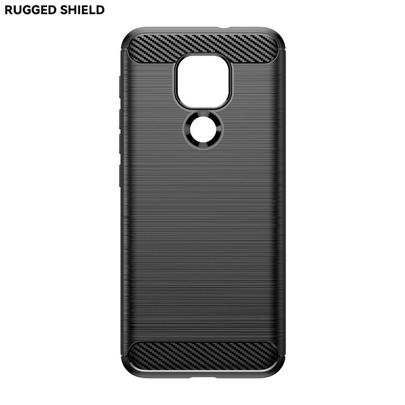 Brushed Silicone Phone Case For Motorola Moto E7 Plus