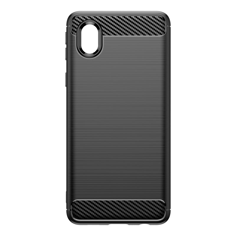 Brushed Silicone Phone Case For Samsung Galaxy M01 Core