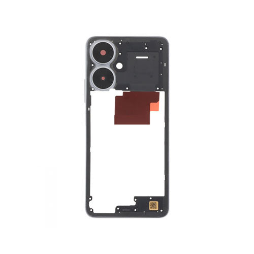 OEM Middle Frame with Camera Lens+ Bezel+ NFC for Xiaomi Redmi 13C