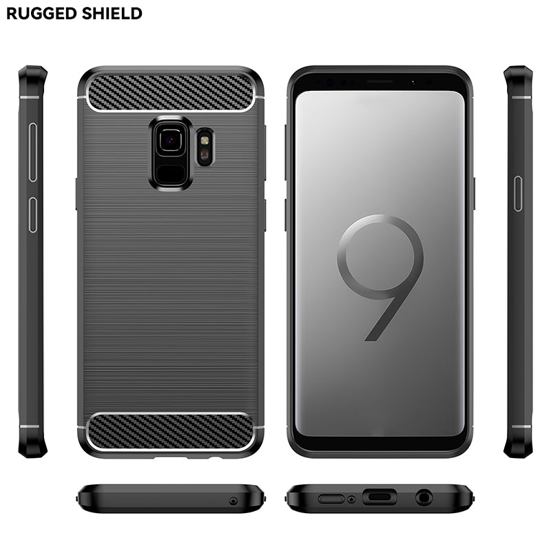 Brushed Silicone Phone Case For Samsung Galaxy S9