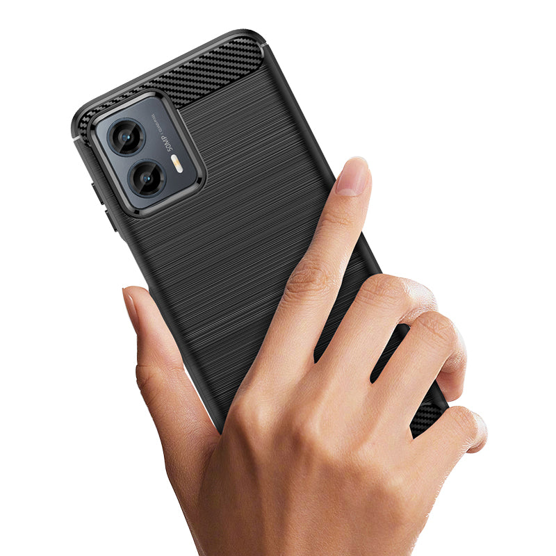 Brushed Silicone Phone Case For Motorola Moto G 5G 2023